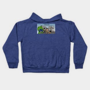 Storming the castle Kids Hoodie